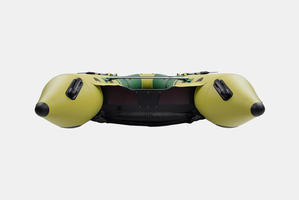 Надувная лодка GLADIATOR E450PRO зелено-оливковый