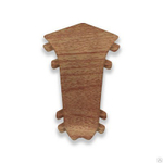 Внутр. угол к плинтусу "Идеал-М" Вишня тёмная