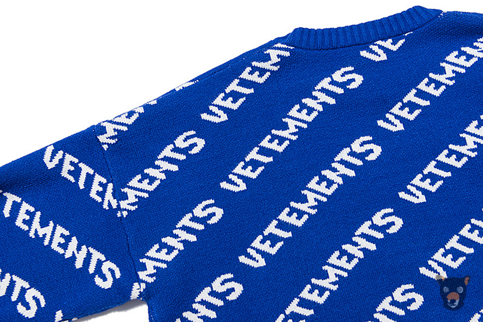 Джемпер Vetements "All-Over Logo"