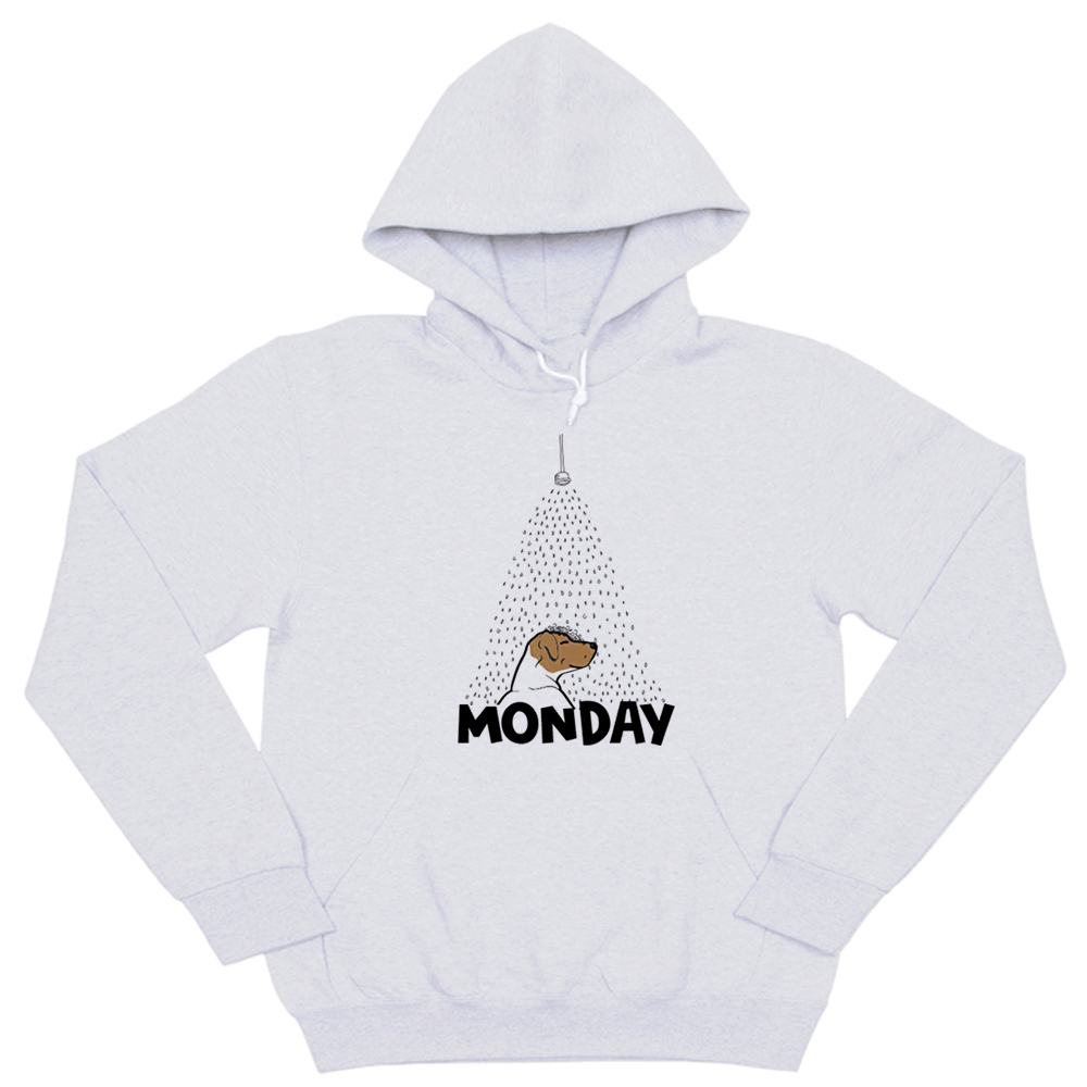 Толстовка "Джек Рассел в понедельник"