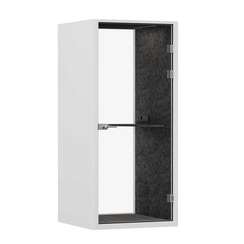 SoundCube RV UNO з/с-стекло SDC-1.0-GL Белый/Морская Галька/Антрацит/Прозрачный/Серый 1041*1070*2278