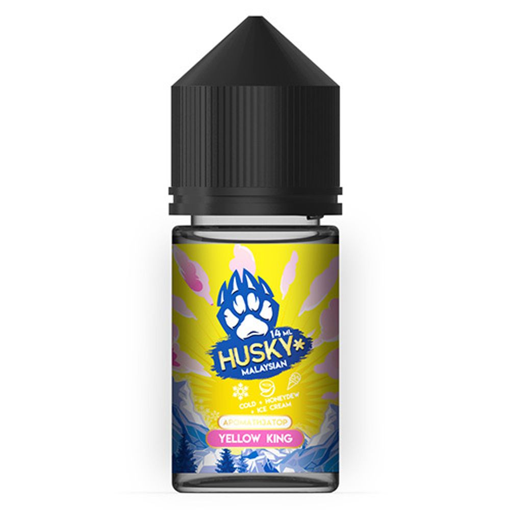 Ароматизатор Husky Yellow King (Дынное мороженое, лед) 14мл