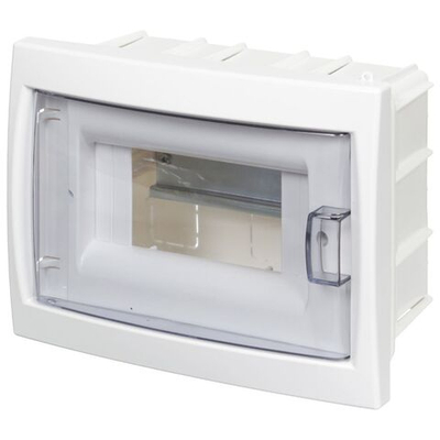 Бокс настенного монтажа встраиваемый, навесной, КНС-6Д, пластик, БелТИЗ, 6мод, IP20, УТ000002702