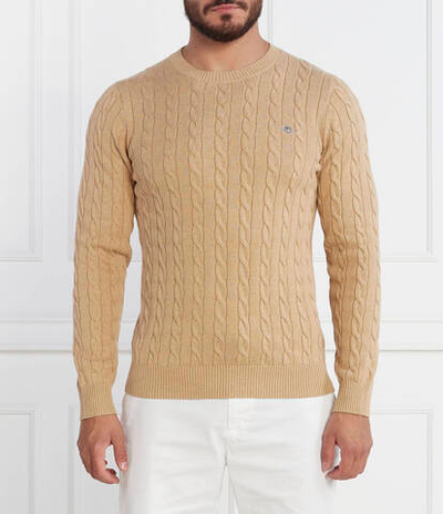 Свитер Gant - светло-коричневый(8050601)