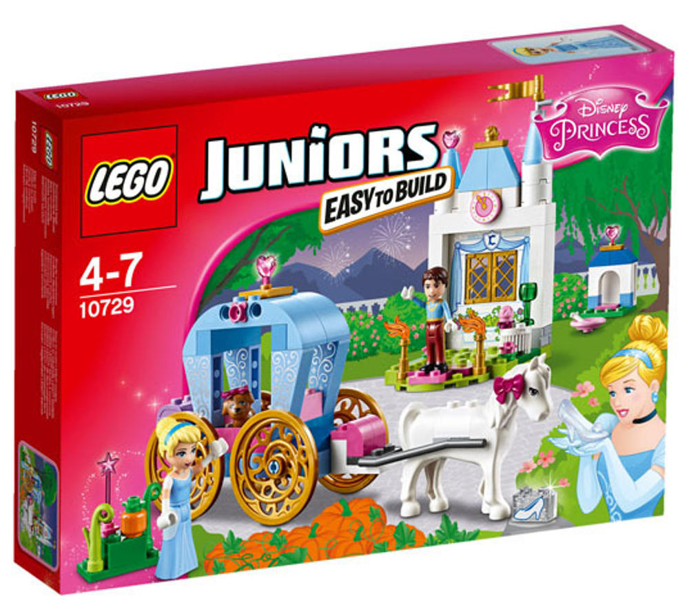 LEGO Juniors: Карета Золушки 10729 — Cinderella's Carriage — Лего Джуниорс Подростки