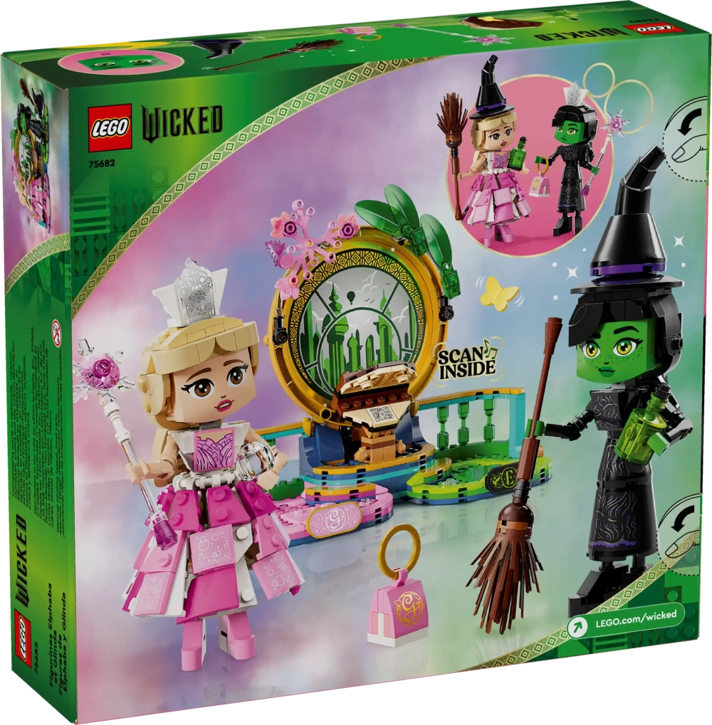 Конструктор LEGO Wicked 75682 Фигуры Глинды и Эльфабы