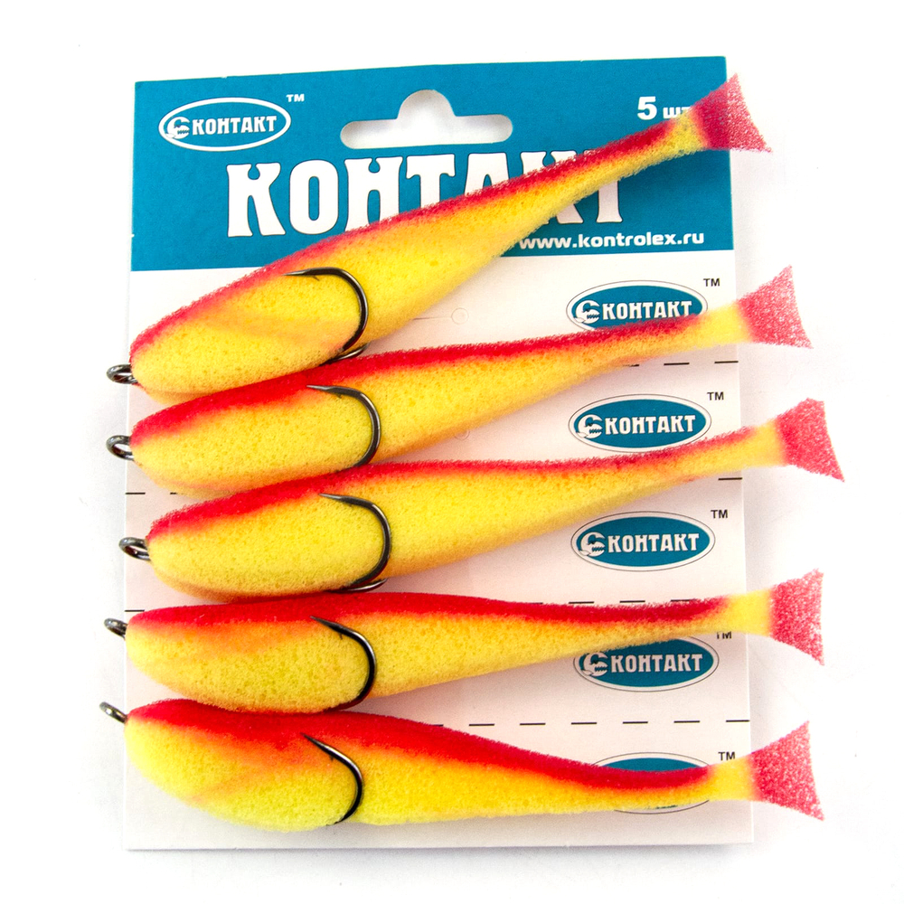 Поролоновая рыбка (двойник) Контакт (12см)