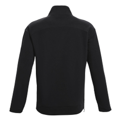 Мужское теннисное поло Under Armour Recover 1/4 Zip Long Sleeve Men - Black