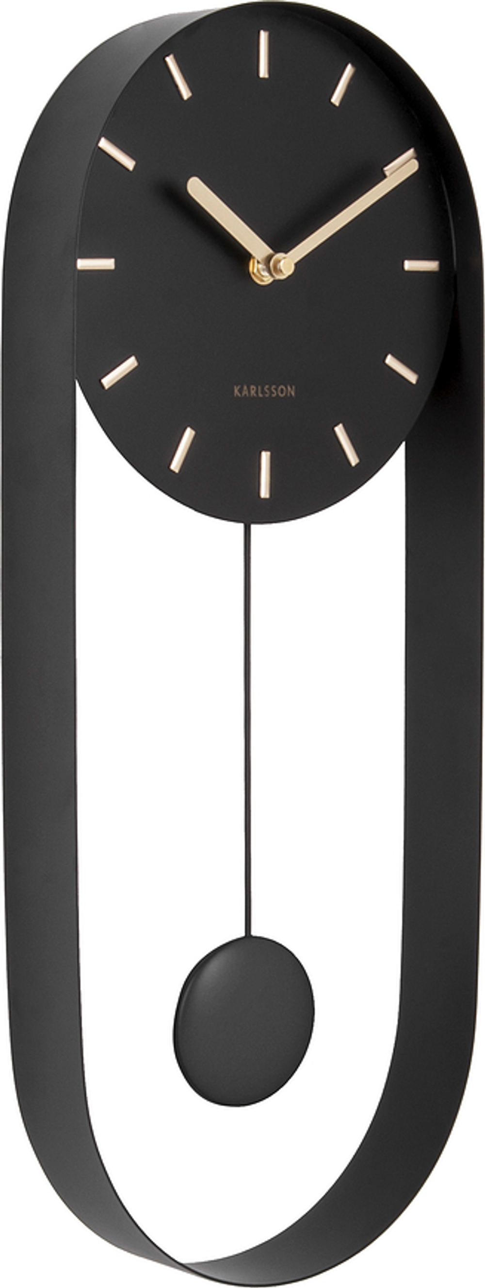 Настенные часы Karlsson Pendulum Charm, нержавеющая сталь, 20 50 см