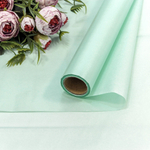 Бумага В рулоне "Тишью" 50 см х 10 м Водостойкая (Голубой)