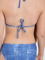 купальник раздельный 3 в 1 с накидкой и повязкой на голову