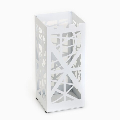 Подставка для зонтов Абстракция 24 х 24 х 56 см (белая)
