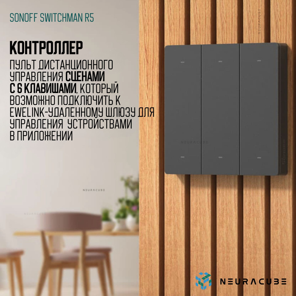 Контроллер Sonoff SwitchMan R5