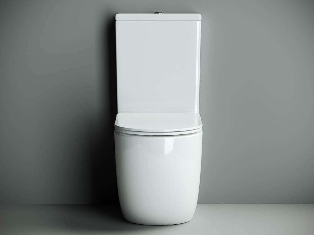 Унитаз-компакт Ceramica Nova Metropol Rimless с крышкой-сиденьем CN4001