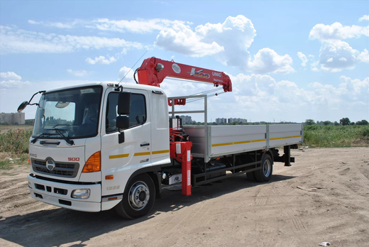 Доставка краном до 7 тонн