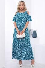 Платье "Марианна" (бирюза) П6796 LT Collection (Акция)