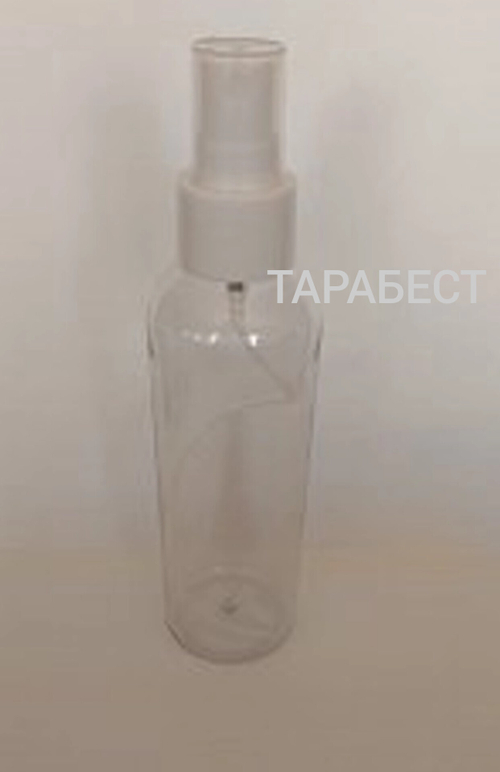 Флакон 150 мл пластик прозрачный со спреем