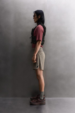 ZARA ШОРТЫ ДЛЯ ТРЕЙЛРАННИНГА 7”, АНТРАЦИТОВО-СЕРЫЙ