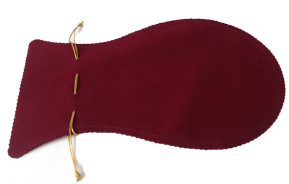 Мешочек плоский большой для бус и сувениров 200x300 мм.