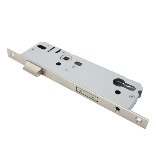 Замок под цилиндр узкопрофильный L155-40 SN матовый никель