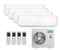 Мульти сплит-система Hisense 4 x AMS-09UW4RVETG00 / AMW5-36U4RQC
