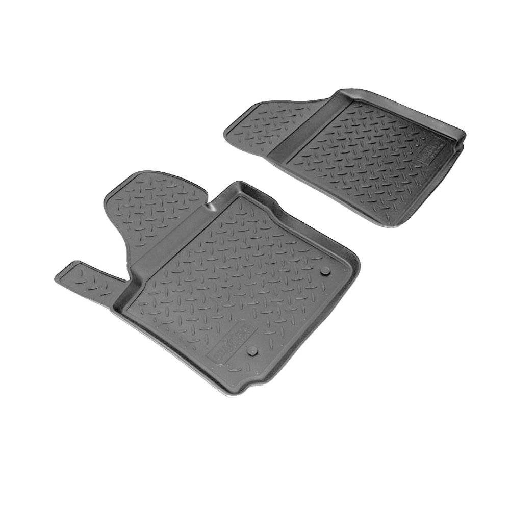 Ковры в салон Norplast/Unidec для Volkswagen Caddy IV (2015-), Черный, передние, арт.NPL-Po-95-01