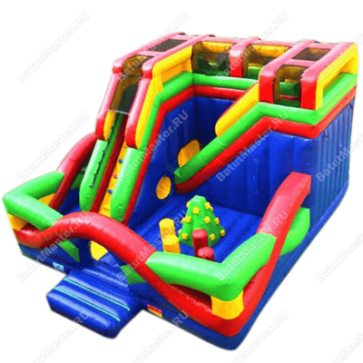 Коммерческий надувной батут "Путаница"