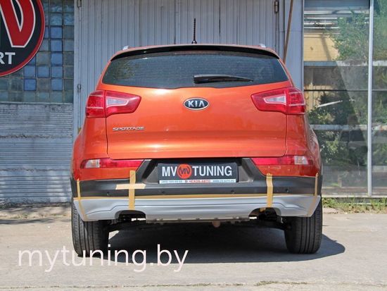 Юбка IXION заднего бампера для Kia Sportage III