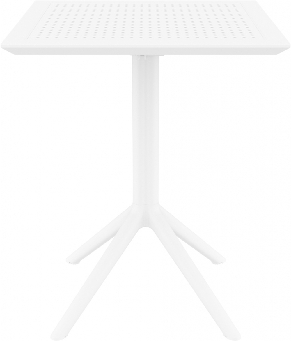 Стол пластиковый складной Siesta Contract Sky Folding Table 60, белый