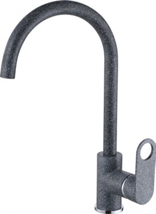 043521-HC Смеситель од. для кухни выс. (черно серый точ.) ViEiR (10/1шт)