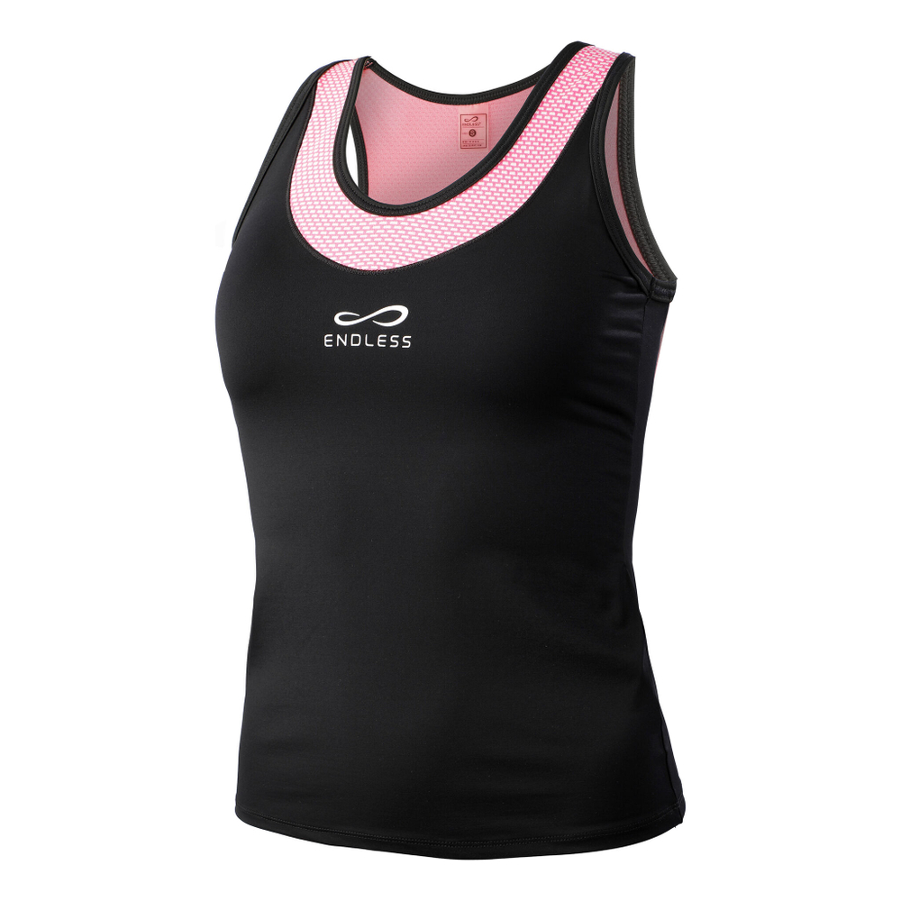 Женская теннисная майка Endless Lux II Tank Top Women - Black