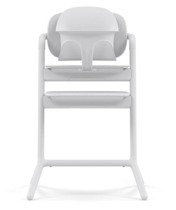Стульчик для кормления Cybex Lemo 4 в 1 с мягкими чехлами Comfort Inlay All White/Stunning Black