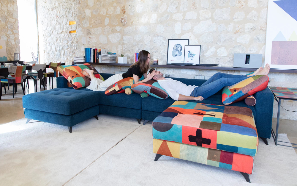 Пуф Manacor PUF100 Metal Leg