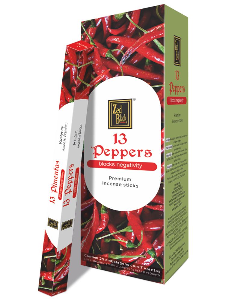 Zed Black 13 Peppers четырехгранник Благовоние 13 Перцев