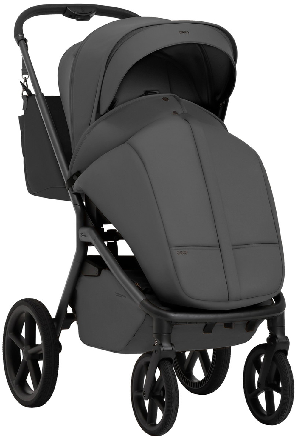 Коляска 3 в 1 Sweet Baby SBL Orso New + автокресло Premier Black New Dark Grey
