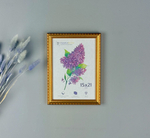 Фоторамка 15х21 золотая, фактура узор, арт. 1521.695365