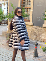 Шуба из шиншиллы