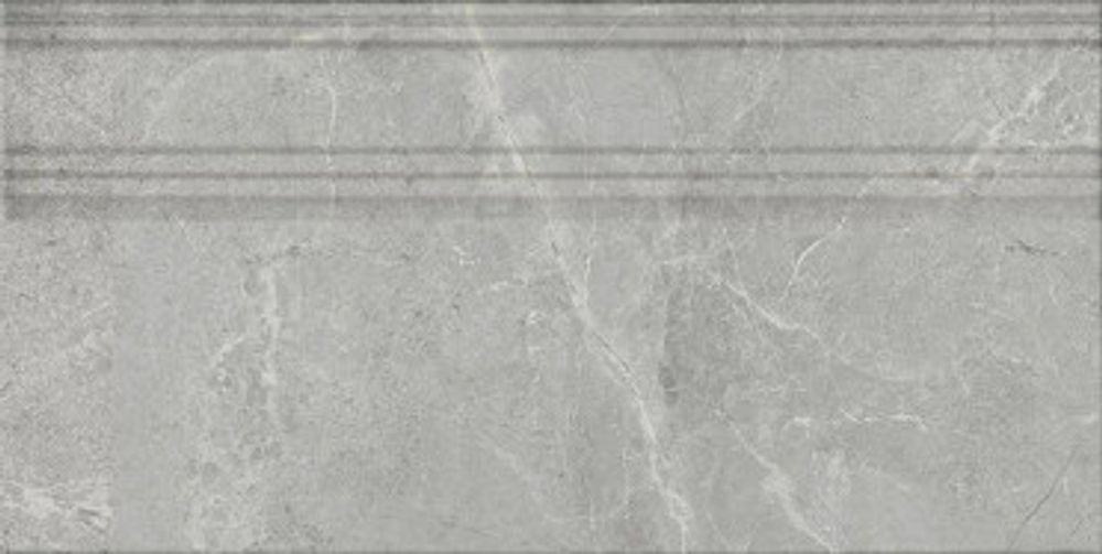 Плинтус Риальто дымчатый глянцевый обрезной (FME026R)
