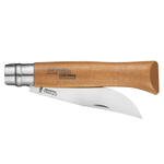 Нож Opinel №12, углеродистая сталь, бук, блистер