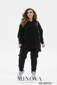 Костюм 228-Черный Minova