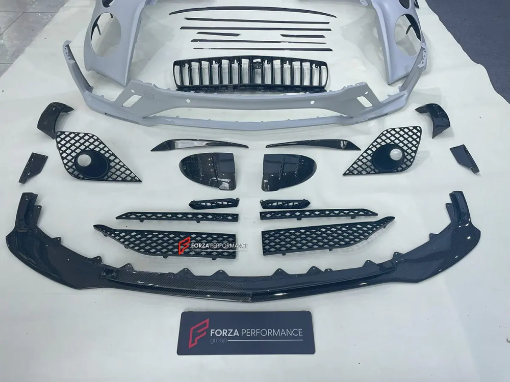 Широкий карбоновый обвес для Bentley Continental GT GTC 2018-2024 Бентли Континенталь