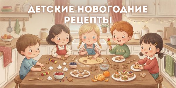 Детские новогодние рецепты