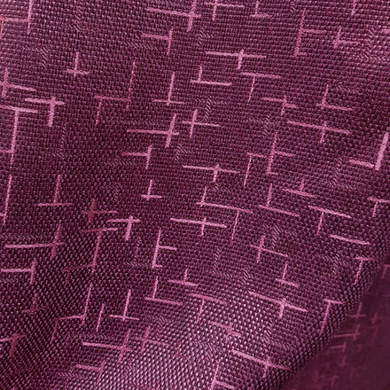 Блэкаут рогожка Штрихи бордовые оптом. Ш-280 см. Арт. 4R