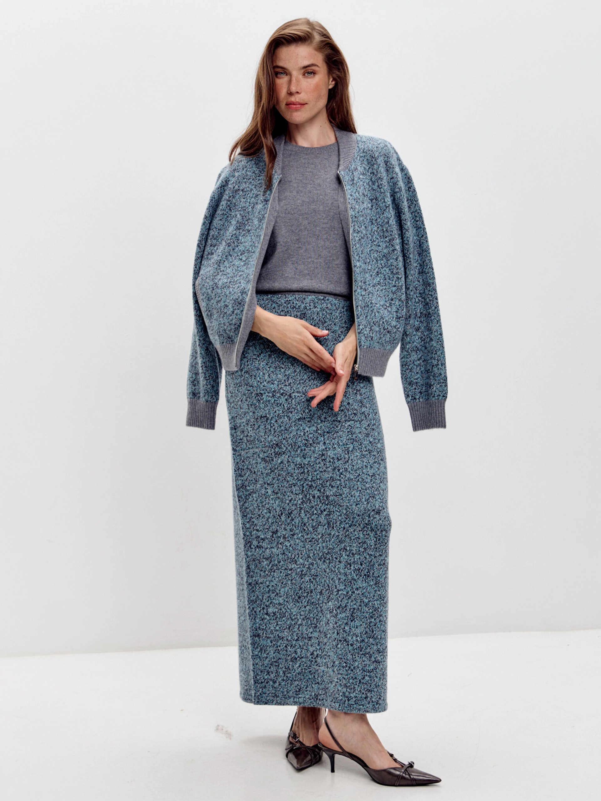 Кашемировый бомбер