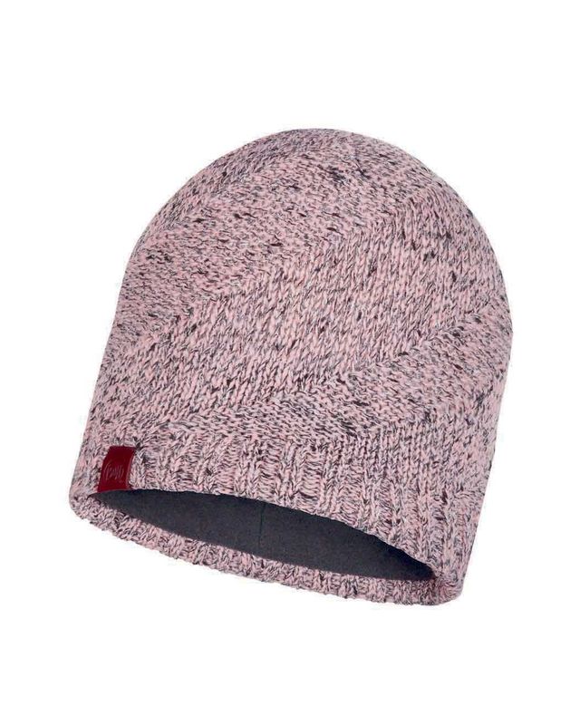 Шапка вязаная с флисом Buff Hat Knitted Polar Arne Pale Pink Фото 1