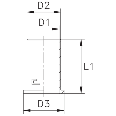 Втулка усиливающая DN 10 (без резьбы)