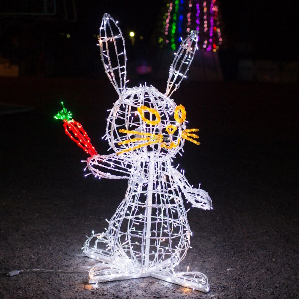 световая фигура "ЗАЯЦ"