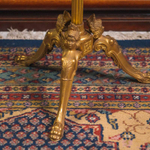 Винтажная напольная вешалка из бронзы