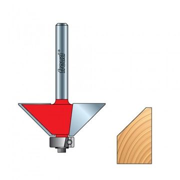 Фреза фасочная с подшипником (44х18.5 мм; хвостовик 8 мм) FREUD PRO 40-10608