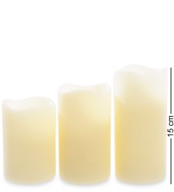 Bright LED-03 Набор светодиодных свечей (3шт.) с дистанционным управлением